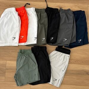 Gymshark Men's arrival Shorts - Multi-Color Pack (10)